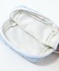 Ninon Ninon Pouch, LargeSmall, Makeup Pouch, Mini Pouch, Stylish, Mini, Large Capacity, Nylon, Floral Quilting, Plump, Square, Casual, Commuting,