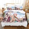 The Legend of Heroes Bedding Set Single Twin Full Queen King Size Bed Set Adult Kid Bedroom Duvetcover Sets Anime parure de lit