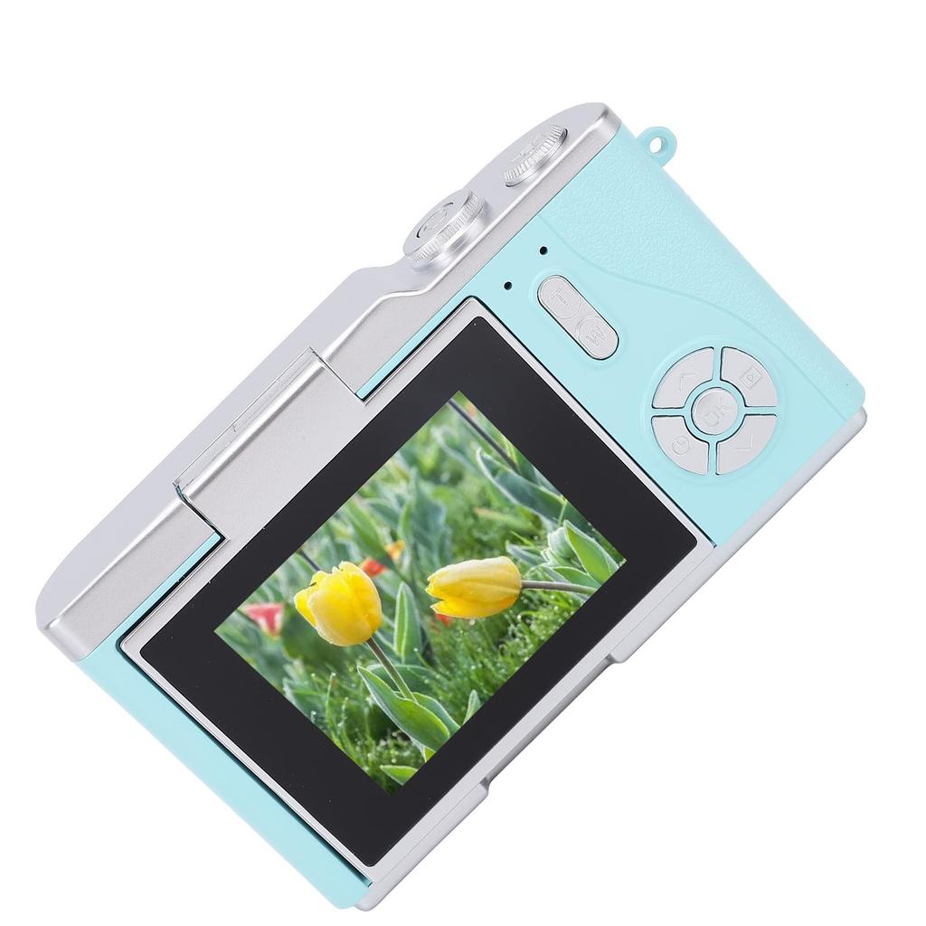 Digital Camera 4K 48MP 18x Zoom Auto   Anti Shake 2.4 Inch Screen Built in Fill Light Compact Students Camera for Daily Travel