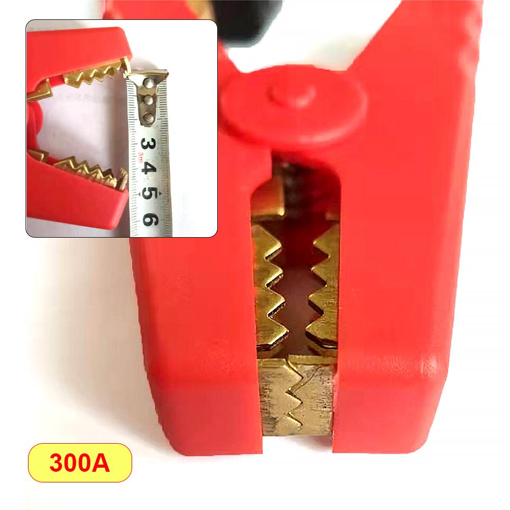 100A 500A Electrical Crocodile Clamp Copper Plated Emergency Power Terminal Test Connector Charging Battery Clip For Jumper Part