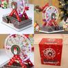 Santa Claus Themed Luminous Ferris Wheel Music Box