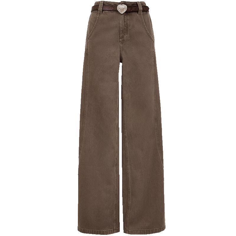 

ONLY Women s Relaxed Loose Straight Leg Jeans L