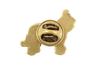 Briard, Berger de Brie II - Dog brooch in decorative box, elegant gold-plated pin, Art-Dog brand jacket pin