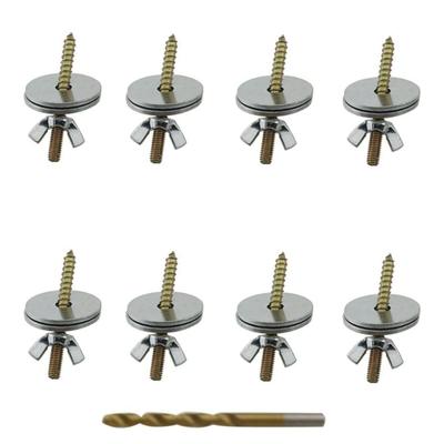 Vogel Staande Stok Schroef Accessoires Papegaaien Kooi Zitstok Schroef Bout Set Vogelkooi Standaard Tak Accessoires Eenvoudig te Installeren