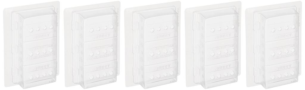 Panasonic Advanced Series Airproof Cover for 3 Connection Holes WVA24931 5 Pieces