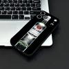 B-Bacardi Handyhülle Für IPhone 17 Air 16 E Pro Max 15 14 13 Mini 12 Pro 11 Max Plus Schwarze Weiche Schale