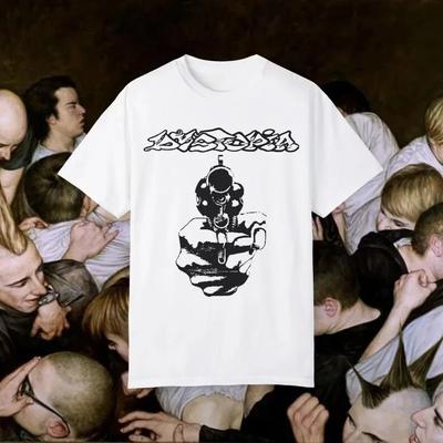 2-Sided Dystopia T Shirt Crust Punk Vintage EYEHATEGOD Acid Bath Zyanose Disrupt