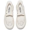 Skechers Modern DLux Slip-On Shoes Soft Comfortable Breathable Ballet Flats Platform Mary Jane Women Sneaker White 159286-OFWT