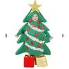 Adorable Unisex Christmas Tree Cosplay Outfit With Foot Covers For Holiday Celebrations