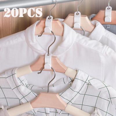 Multi-function Wardrobe Space-save Stack Hanger Hook Coat Hook Plastic Closet Stack Hanger Rack Bedroom Storage Organizer