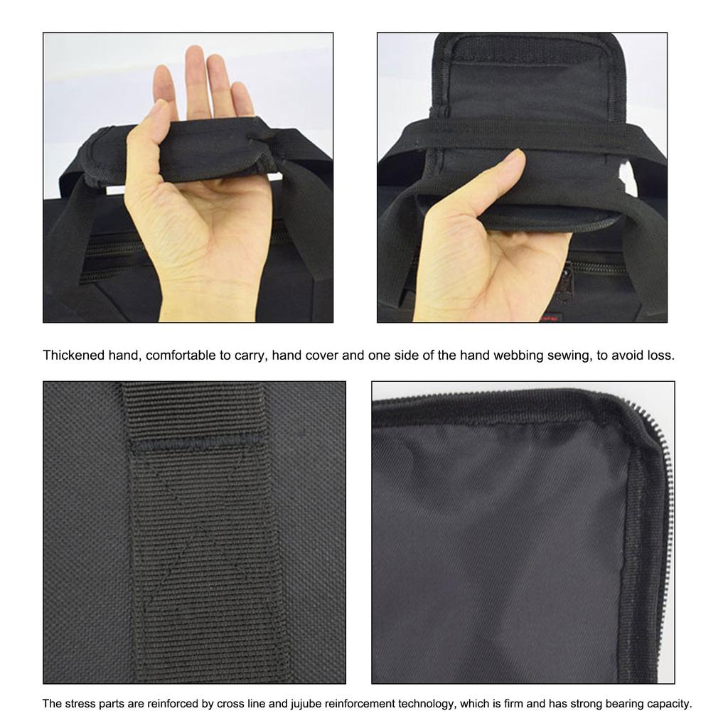 Portable Solars Panel Storage Bag Sturdy Oxford Cloth Protective for Outdoor Activity and Campers Travel Storage