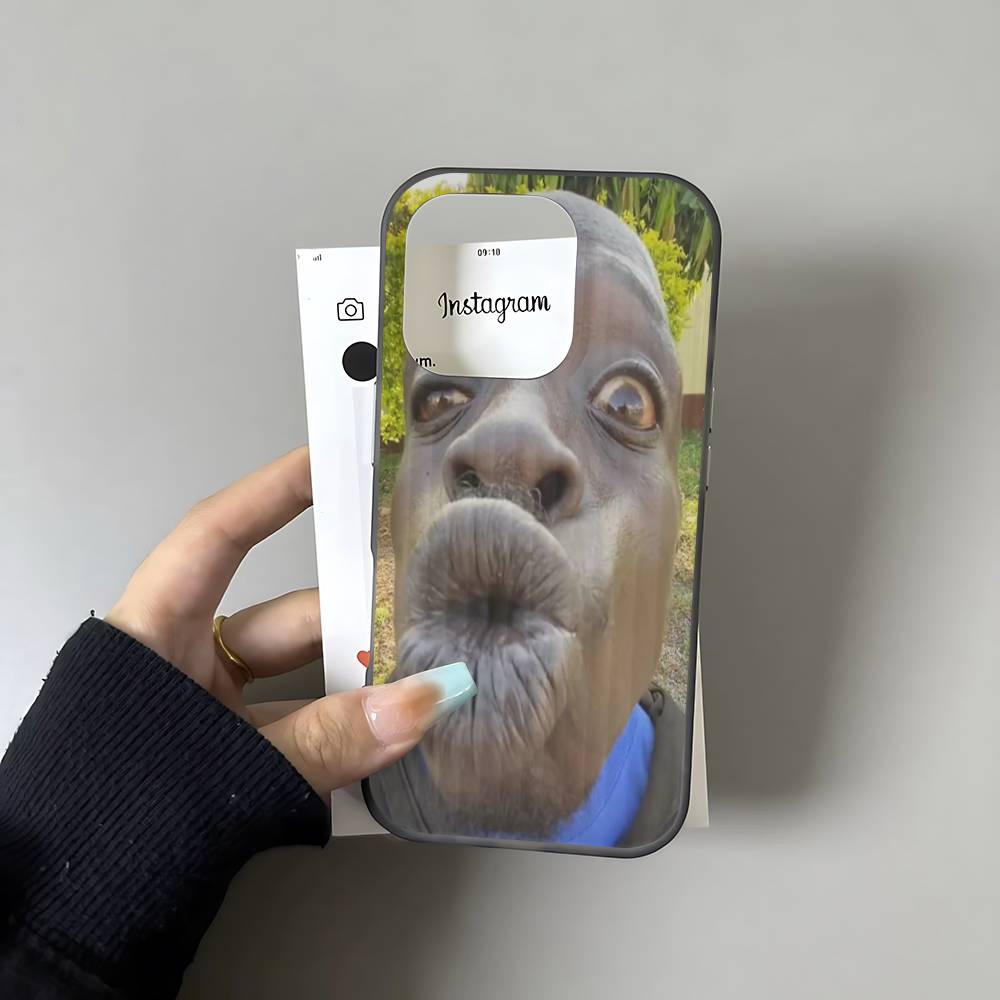 

Смешной чехол для телефона с изображением уродливого мужчины для IPhone 17 16 15 14 Plus 13 12 11 Pro Max Pro Волнистый гофрированный чехол iPhone 16