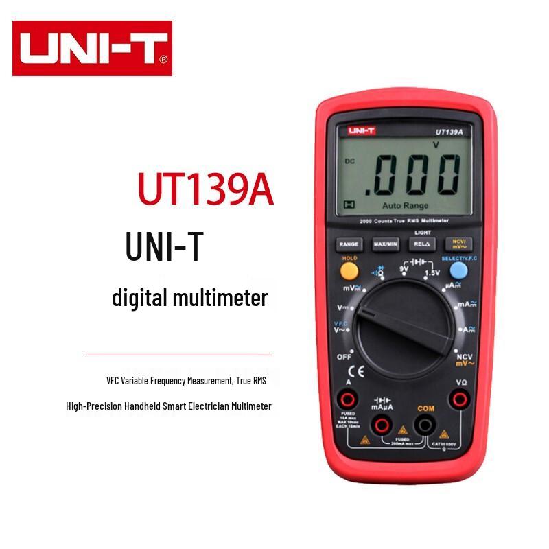UNI-T UT139A Digitale Multimeter (CN-versie)