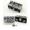Mother of Pearl Jewellery Box Korean Traditional Lacquer Gift Home Decor, Korean (M1-04)