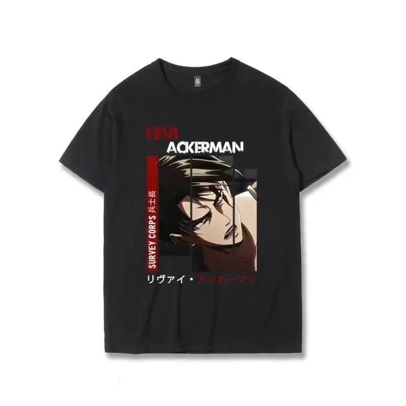 Japanese Anime T Shirt Scouting Legion Clothes Shingeki No Kyojin Tee Shirt Attack On Titan Giant Short-sleeve T-shir Men Women