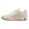 Nike Shox R4 Natural Metallic Silver Men Sneakers Cream IO4544-100