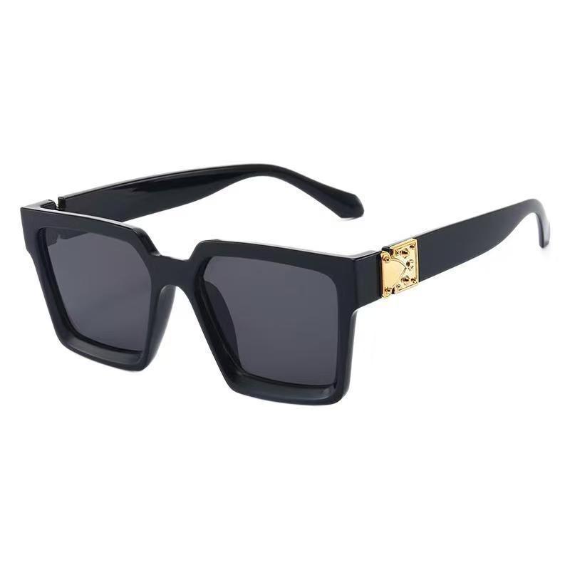 Europäische & Amerikanische Retro Großrahmen Damen Sonnenbrille - UV-Schutz, Von Prominenten inspirierter Stil