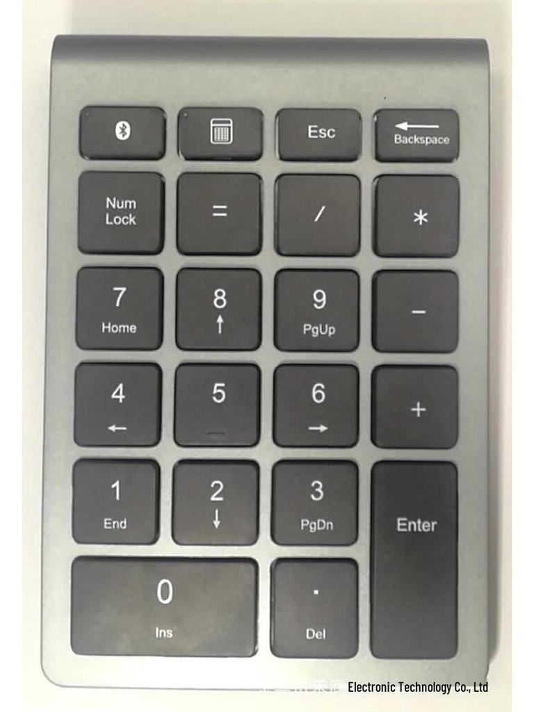 22-Tasten kabellose Bluetooth 5.0-Zifferntastatur für Finanz-, Buchhaltungs- und Börsenanwendungen