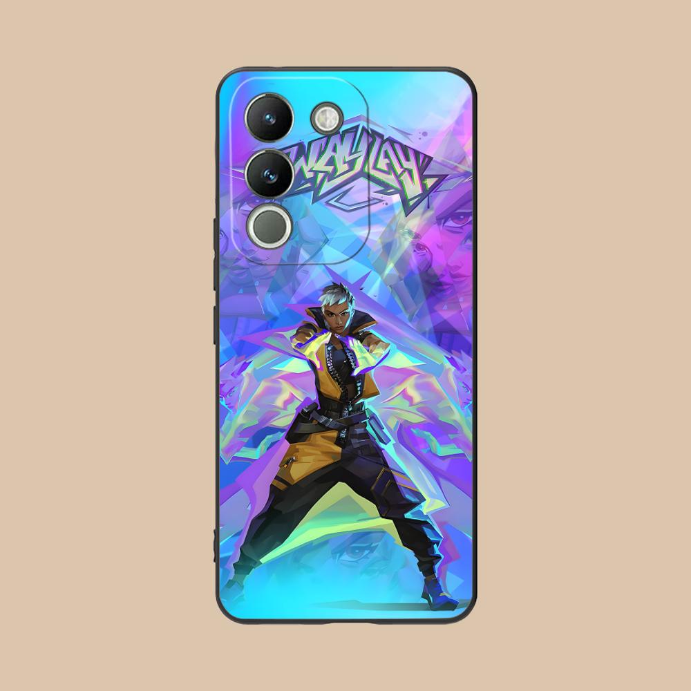 Valo Waylay Phone Case for VIVO V60 V50 V40 V30 V29 V27 V25 V23 Pro Lite 5G Soft TPU Shockproof Cover