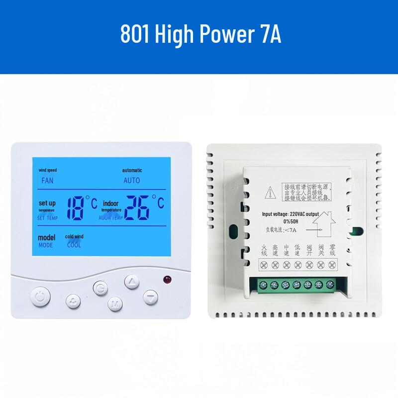 Myidian Central AC Thermostat with LCD Display Standard
