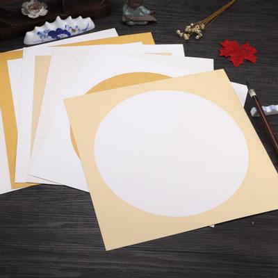 10 Teile/satz Chinesische Kunst Papiere Sammeln Gerahmte Dicker Pinsel Tinte Schreiben Leere Pappe für Schule