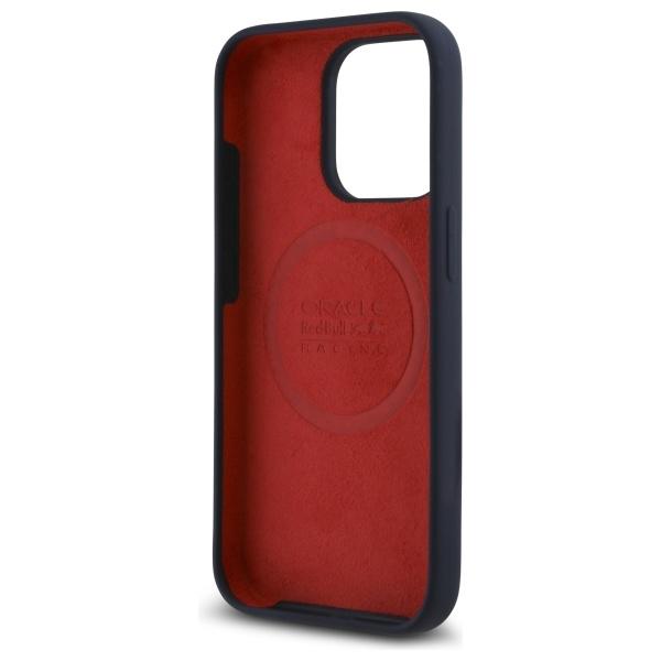 Red Bull Rbhmp15L24Siolrv Iphone 15 Pro  6.1 Hardcase Granatowy/Navy Silicone Vertical Logo Magsafe
