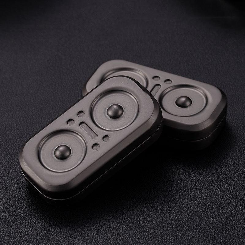 Unstress Artifact Owl Infinite Push Card Metal Pop Card Coin Sensing Card Fingertip Gyro Toy Office Desk Toys For Adults