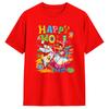 Groovy Happy Holi Festival Colors India Hindu Women s T Shirt Beach  Fashion T Shirts Men 100% Cotton Round Neck  Tees