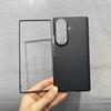 Custodia Magnetica Business Sle Kevlar Feel per Samsung Galaxy Z Fold 8 Ultra 7 6 Texture Fibra di Carbonio PC Skin Feel Copertura Protettiva
