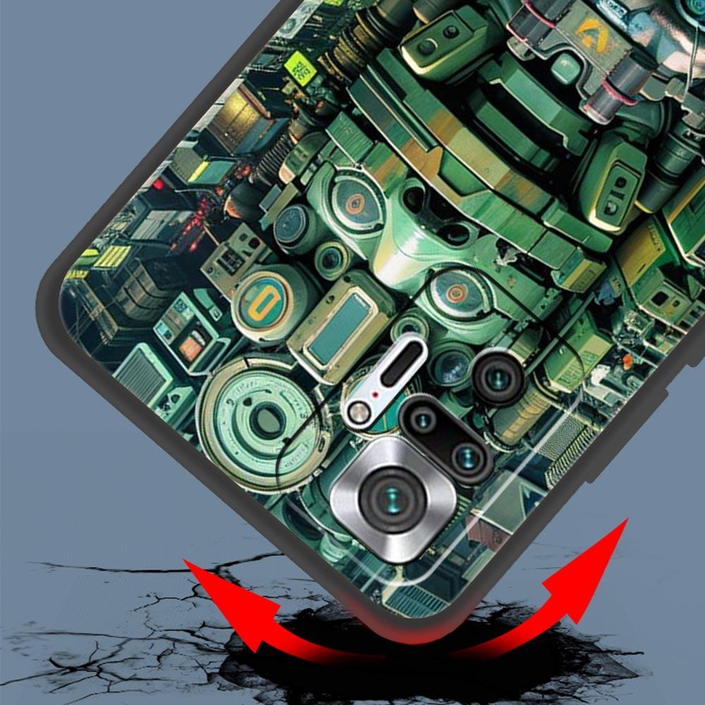 Vintage Totem Painting Phone Case Cover for Redmi 14C 10C Note 15 14 13 12 10 11 K40 Pro Plus 5G Shockproof Soft TPU Shell Bags