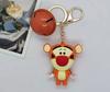 Creative Cartoon Cross Border Large Mickey Minnie Goofy Winnie The Bear Jumping Tiger Donald Duck Daisy Keychain Bag Y2k Fashion