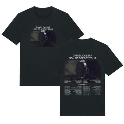 Daniel Caesar SON OF SPERGY TOUR 2026 T-shirts Hip Hop Fashion Women Men Clothing High Quality Cotton Oversized Retro Streetwear