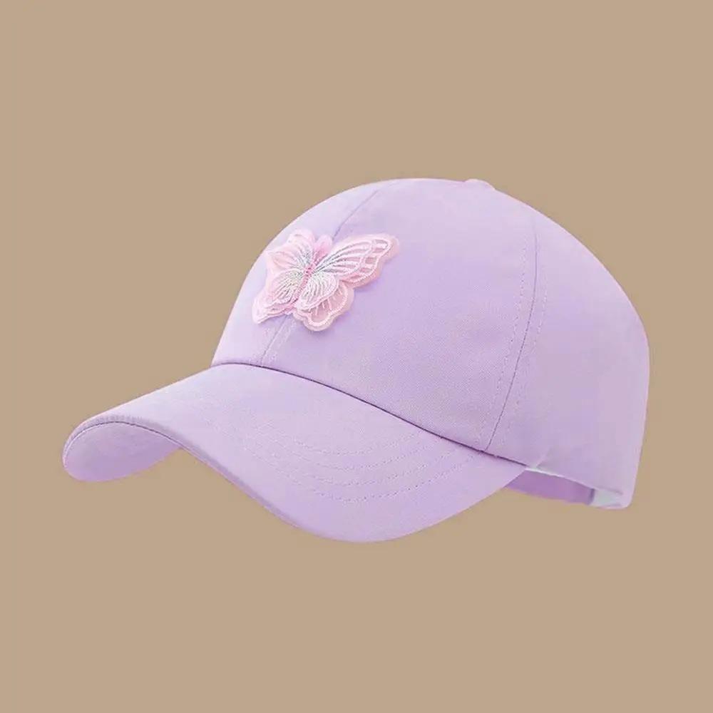 Breathable Back Opening Sun Hat Adjustable Parent-child Cap Fashion Visor Cap For Women Kids