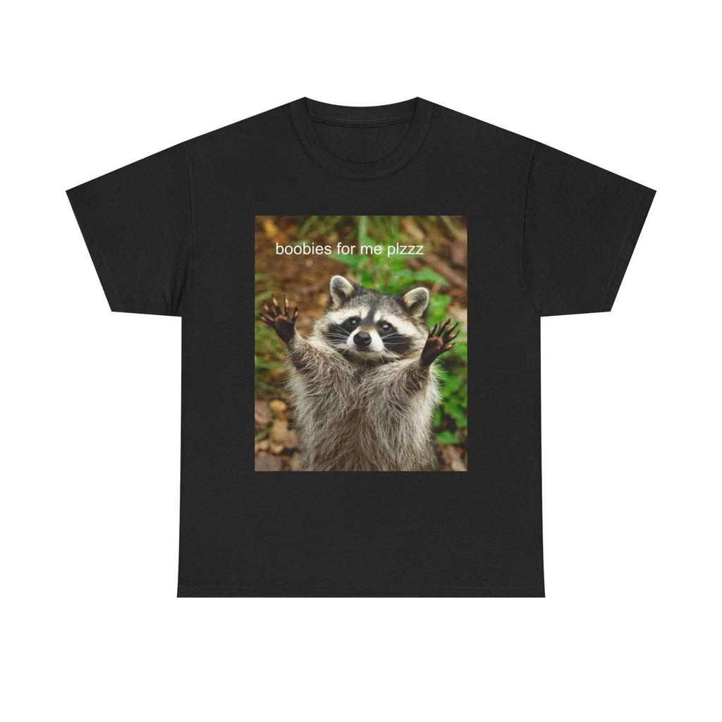 Boobies For Me Please Funny Graphic T Shirt Unisex Heavy Cotton Tee