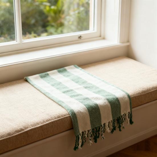 Turkish Beach Towel Striped Print Quick-Drying Sand-Free Large Size Thin Beach Towel Swimwear Accessory