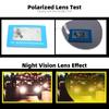 VIVIBEE Oversized Pilot Flip Up Clip On Sunglasses Polarized Men Driving Alloy Frame Big Size Women Aviation Glasses Clips