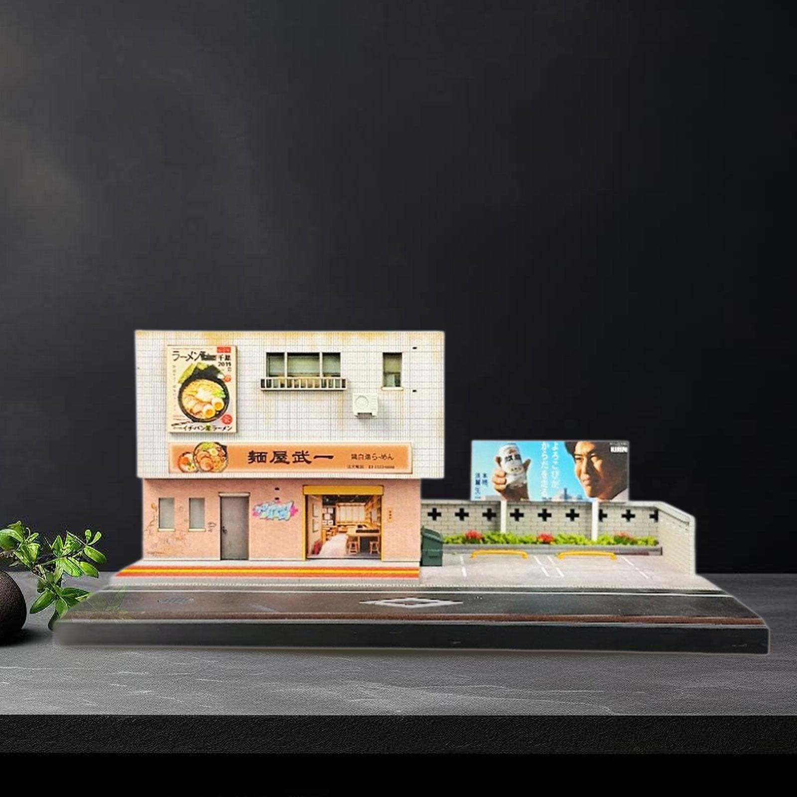 

1/64 Japanese Ramen Shop Model Scene Accessory for Sand Table Diorama Layout