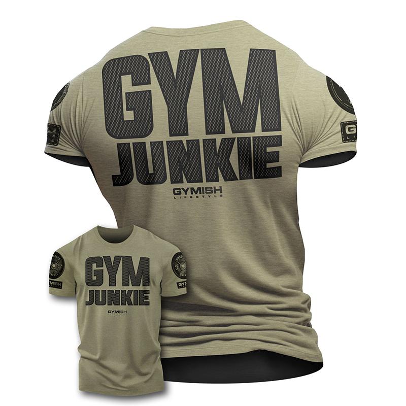 New Men's Clothing Sports Workout Clothing Quick Dry Fitness T-Shirt Apparel Casual O-Neck Short Sleeve Top O-neck T Shirts