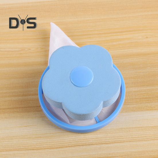 Filtru sac de rufe în formă de prună, bloc de burete, filtru de păr, prinzător de păr, reutilizabil, design cu plasă, strecurătoare de păr pentru mașină de spălat