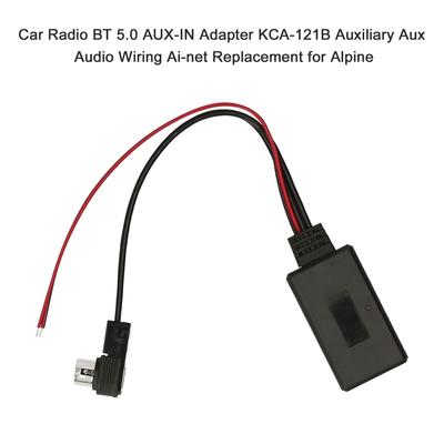 Adaptateur d'autoradio BT 5.0 AUX-IN KCA-121B, câblage Audio auxiliaire, remplacement Ai-net pour Alpine