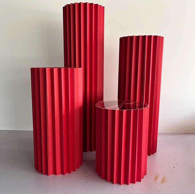 Folding Wedding Dessert Table & Column Ornaments for Displays