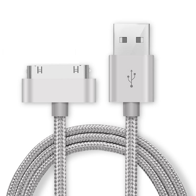 

Кабель USB для iPhone 4 S 4S 3Gs iPad 2 3 iPod Nano Touch Швидка зарядка 30-контактний Оригінальний адаптер для зарядки Зарядний пристрій Кабель для передачі даних 2m