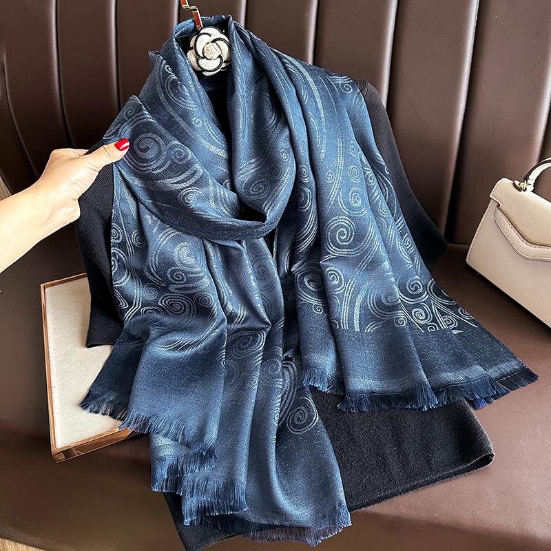 

Роскошный Женский Пашминовый Хиджаб Шарф Пейсли Богемия Длинный Мусульманский Кашемировый Платок Женский Фуляр Мягкий Тюрбан Повязка на Голову