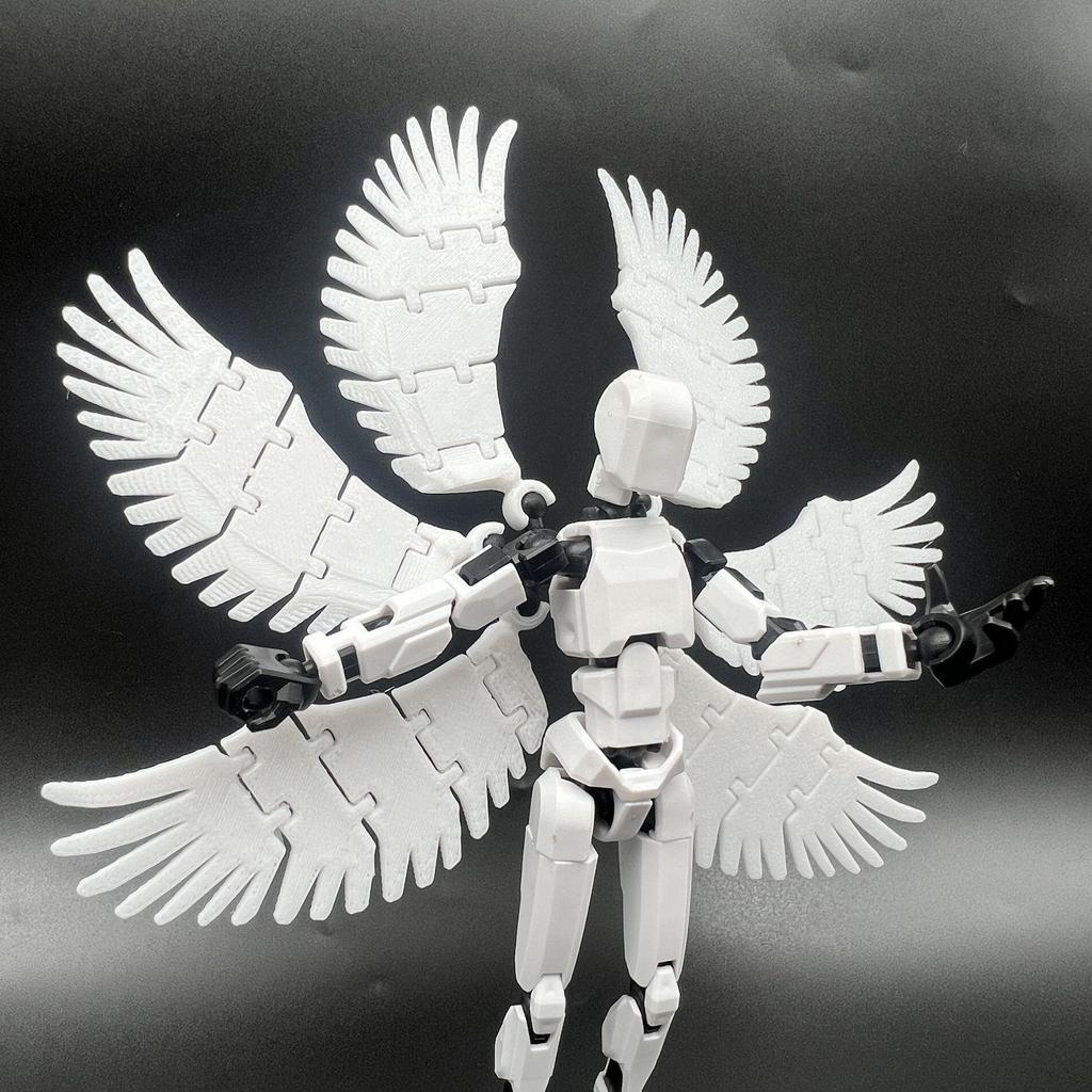 3rd Gen 3D Printed Lucky Doll: 13-Joint Articulated DIY Decompression Toy