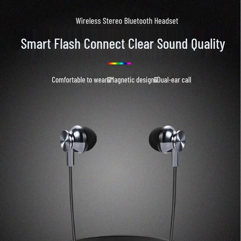 SooPii M18 Sports Bluetooth 5.0 Wireless Neckband Earphones