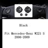 Black R&L Steering Wheel Switch Button for Mercedes-Benz W221 S 2006-2009