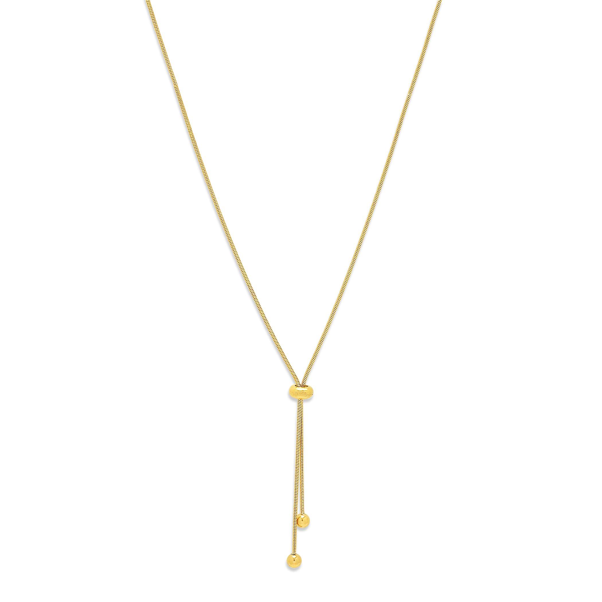 

Official Long Designer Necklace Fine Steel Stainless Steel Hypoallergenic [Bloom] Women s (64cm) (Surgical 316L) 0322-0998-0019-0000