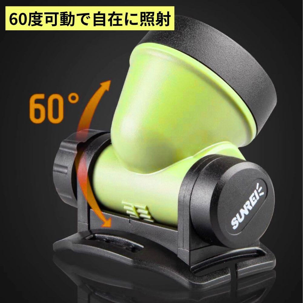 SUNREI Poseidon S2 LED 520 Motion IPX5 Poseidon Sunray Headlamp, Lumens, Sensor, Waterproof, S2, Ueyu-S2,