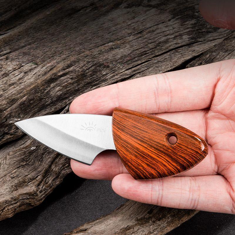 Mini Fat Dolphin Knife, Fruit Knife, High Hardness, Sharp Knife, Camping Portable Knife