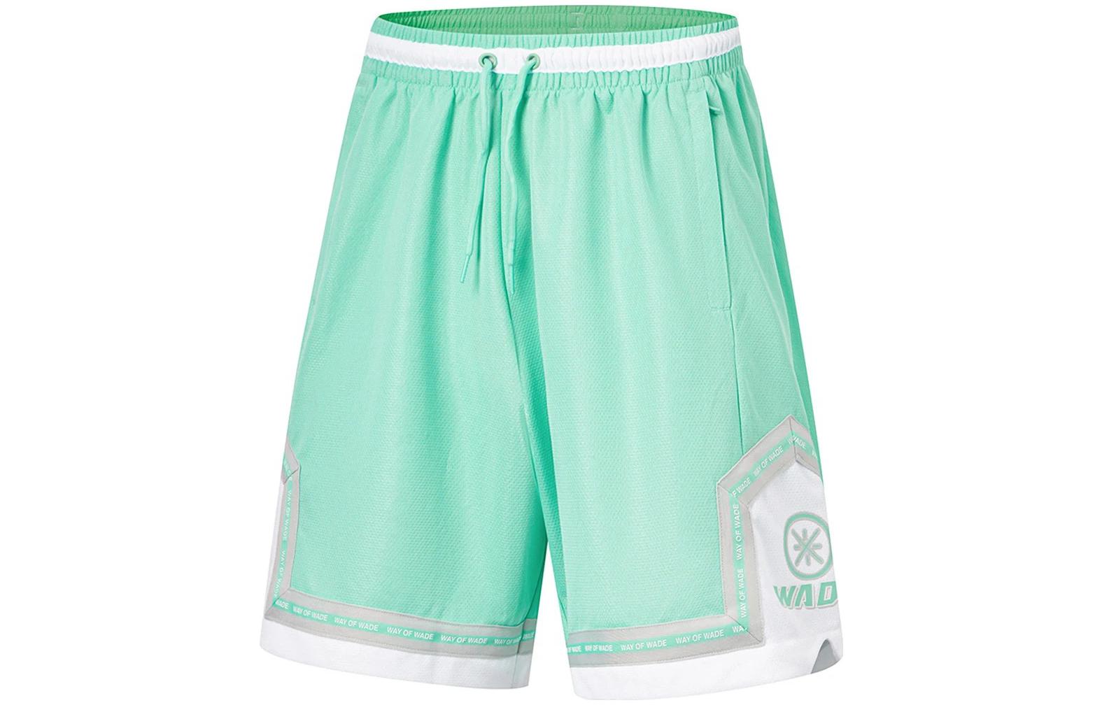 Повседневные шорты Li Ning мужские Цвет: Чистая вода бирюзовый AAPT529-2 L